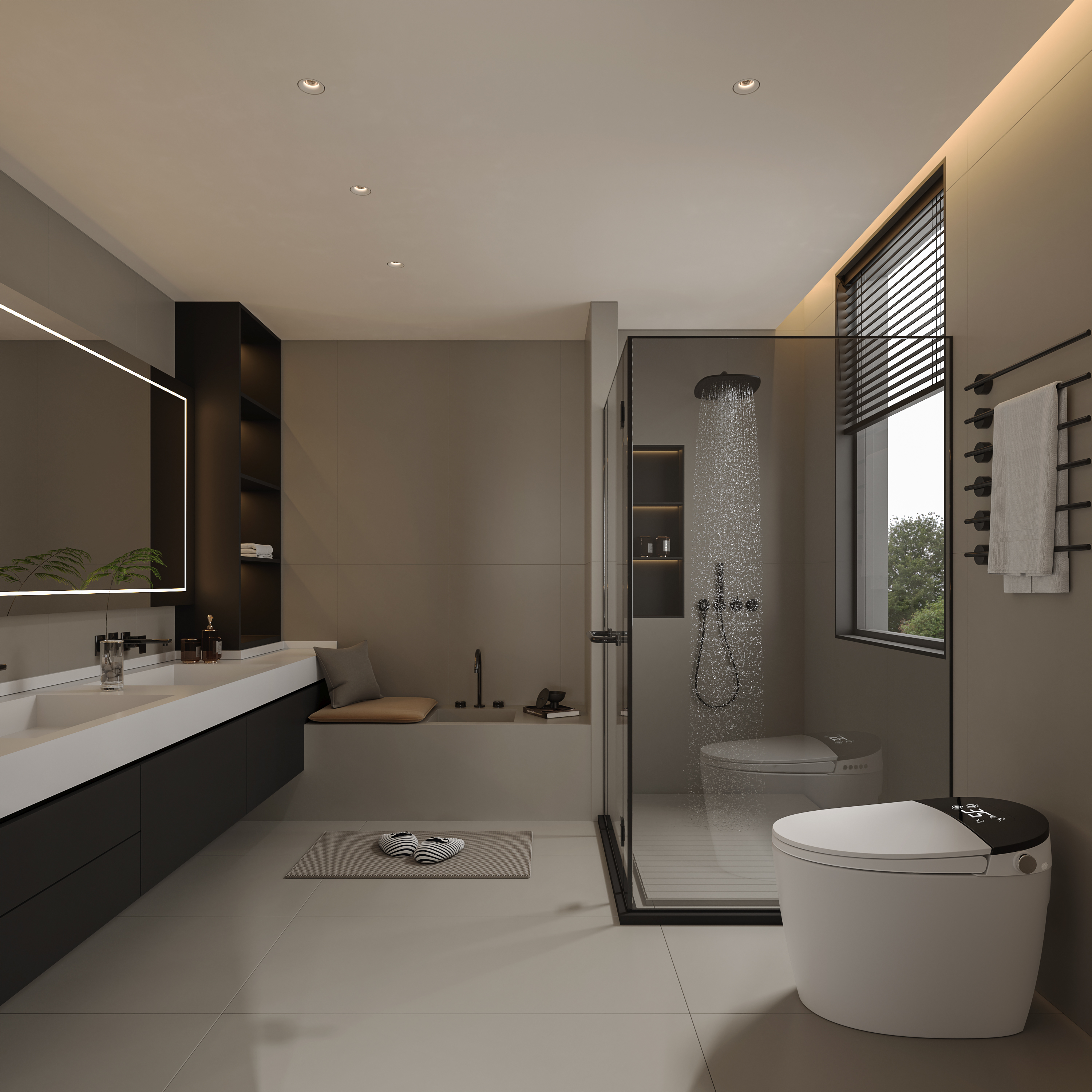 绘感视觉设计——奶油风客餐厅别墅案例-13