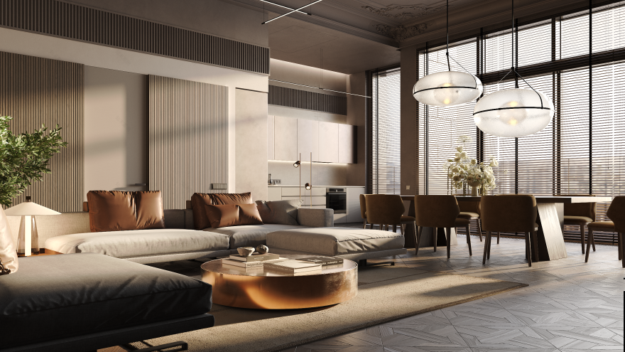 长角公寓丨俄罗斯莫斯科丨Anastasia Struchkova等-3