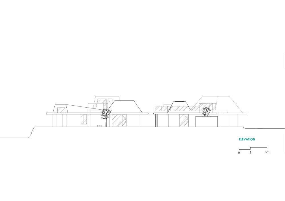 韩国双生异构住宅(2020)(a round architects)设计-52