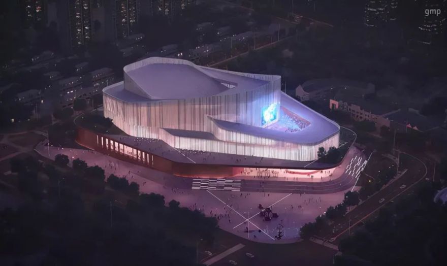 宁波北仑区文化中心丨中国宁波丨德国gmp·冯·格康,玛格及合伙人建筑师事务所-10