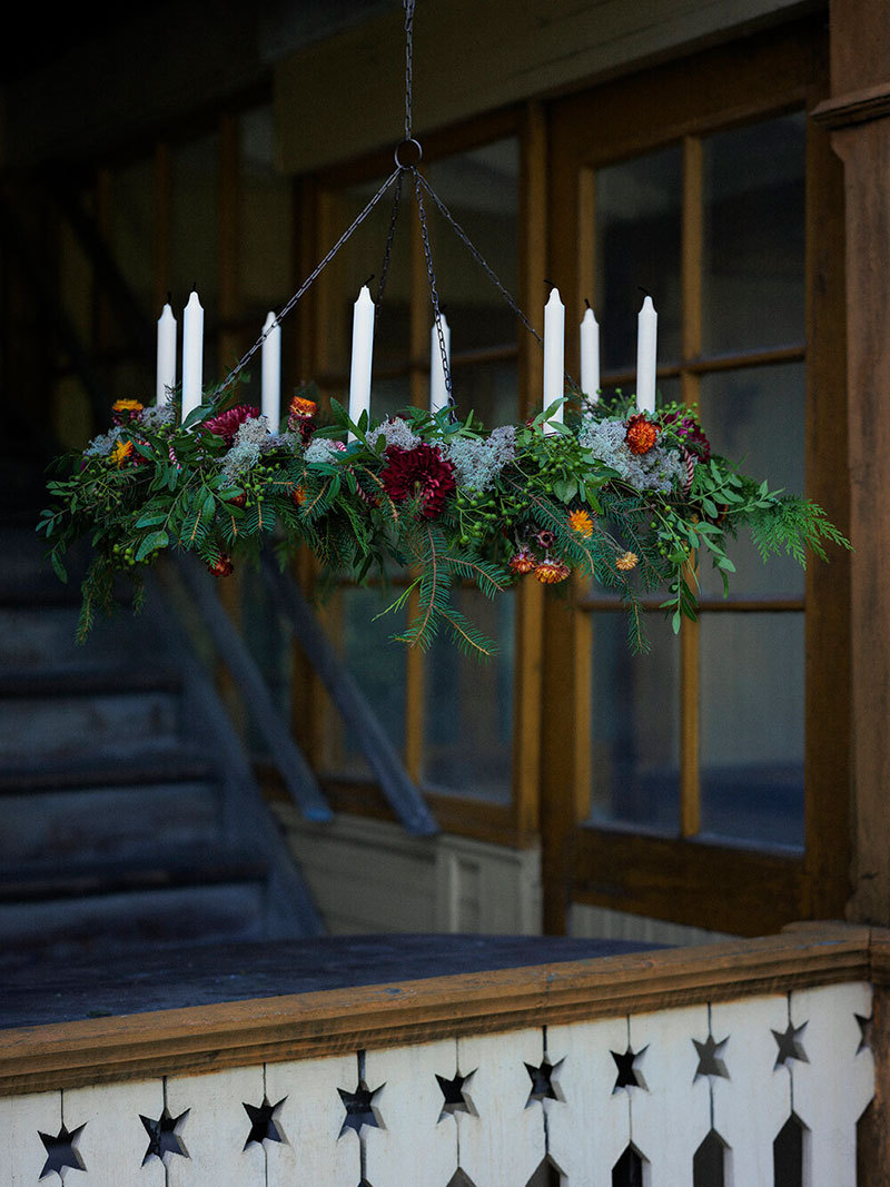 瑞典 Ahlens 圣诞主题室内设计-13