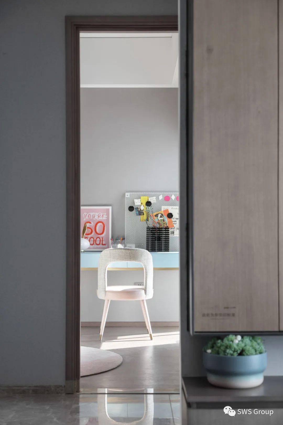 武汉绿城凤起听澜样板间 | 年轻现代的理想居所-86