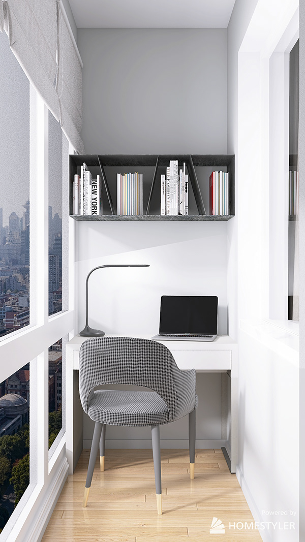 小一居室改造设计-24