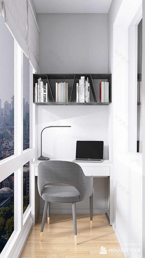 小一居室改造设计-24