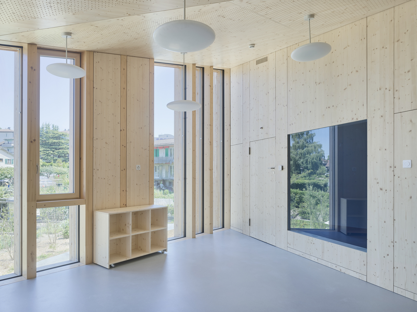 瑞士瑞纳斯幼儿园丨Atelier Pulver Architectes-41