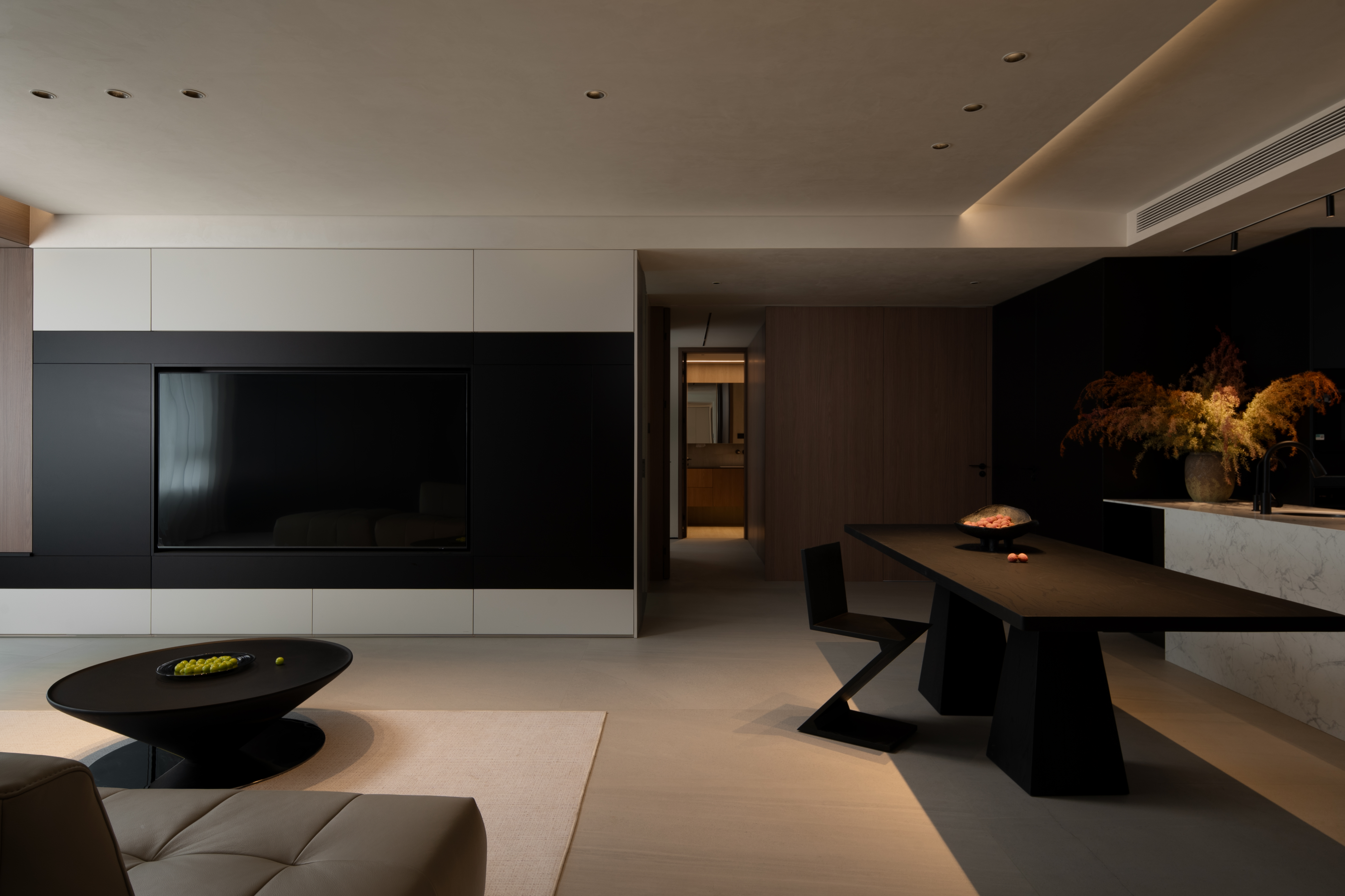 徐州昆仑一品意式极简大平层丨中国徐州丨岁汐室内设计工作室-7