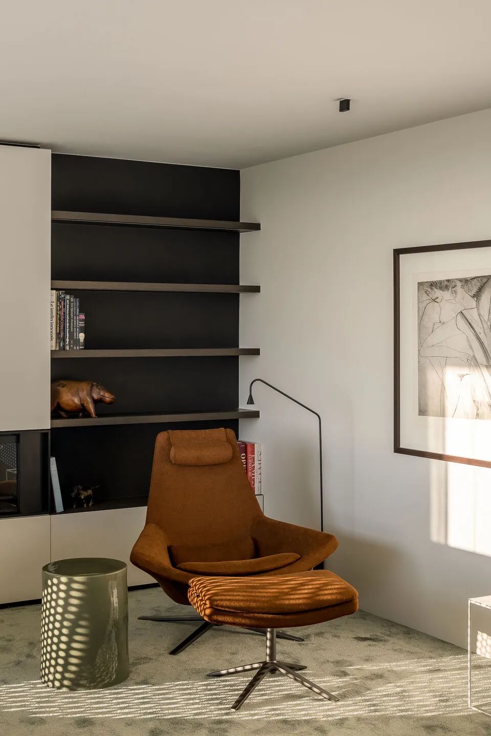 比利时克诺克复式顶层公寓室内装修丨Architects Claerhout  Van Biervliet-36