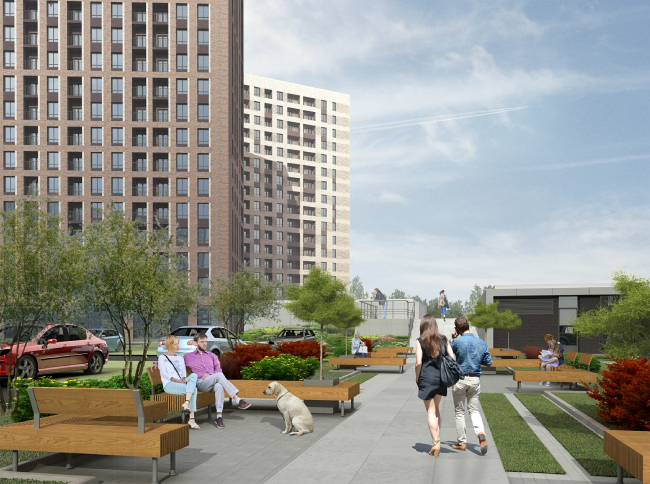 РублевоУспенском шоссе酒店商务综合体丨АМ Сергей Киселев и Партнеры-37