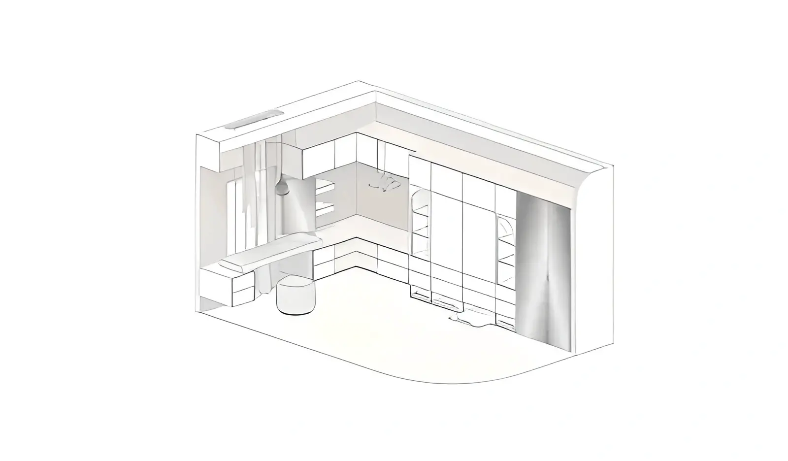 打造双人大型衣帽间 | 美观实用兼备-19