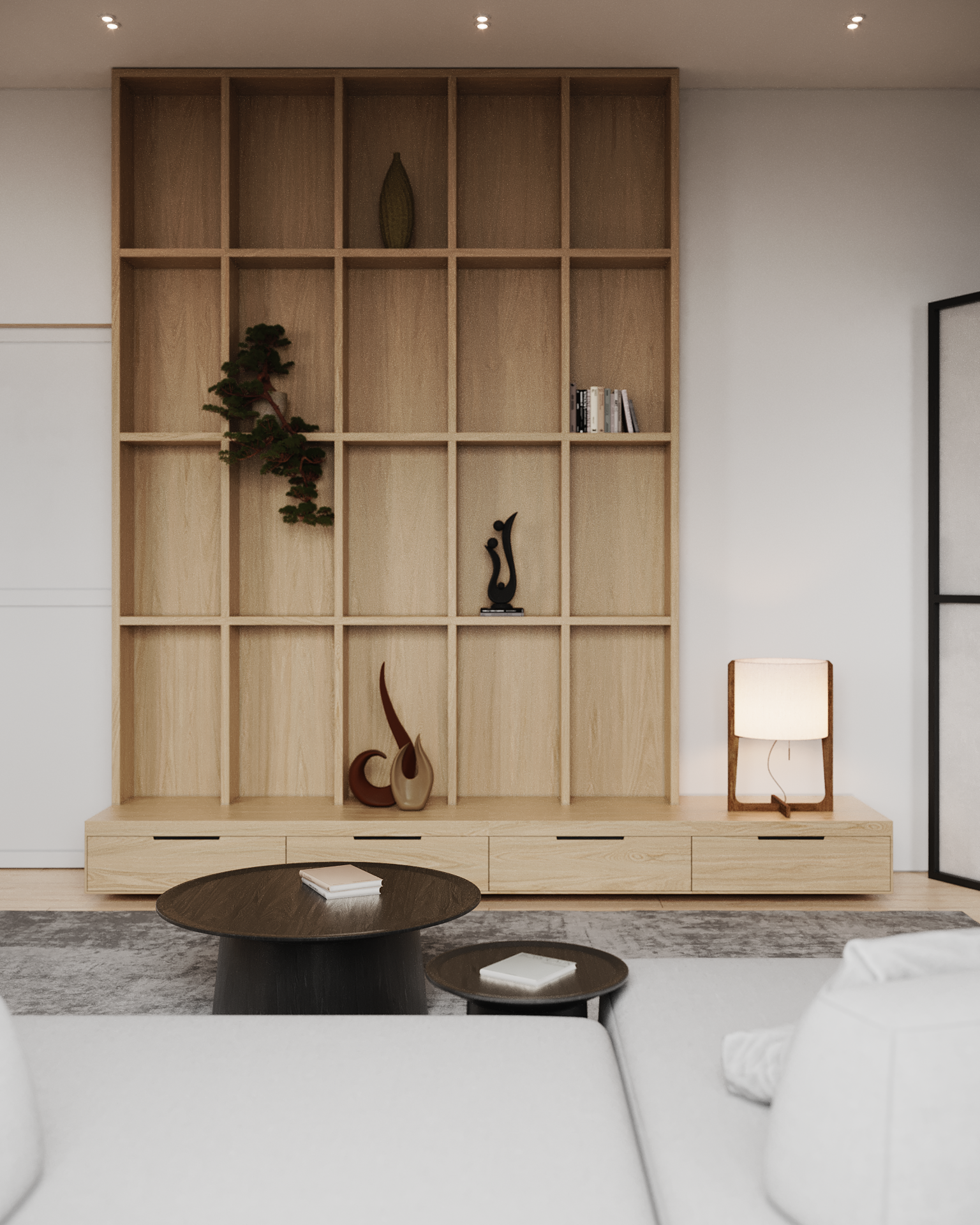 CGI - Overcast Apartment - Living-10