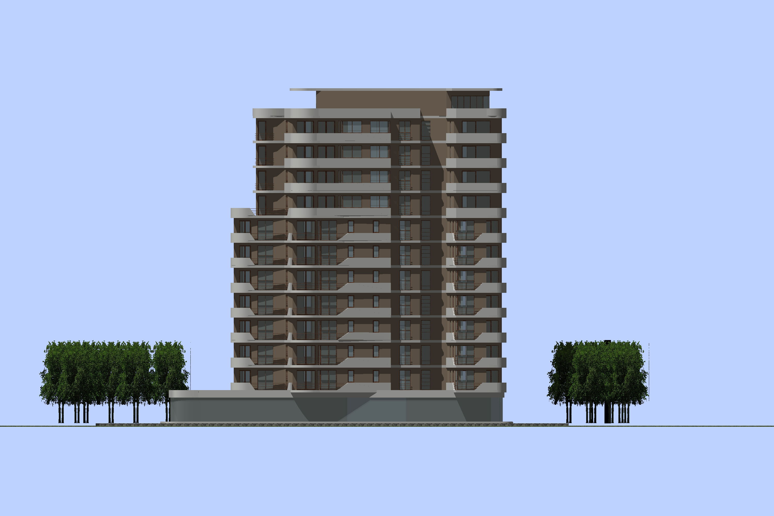 Petek 公寓建筑概念设计-15