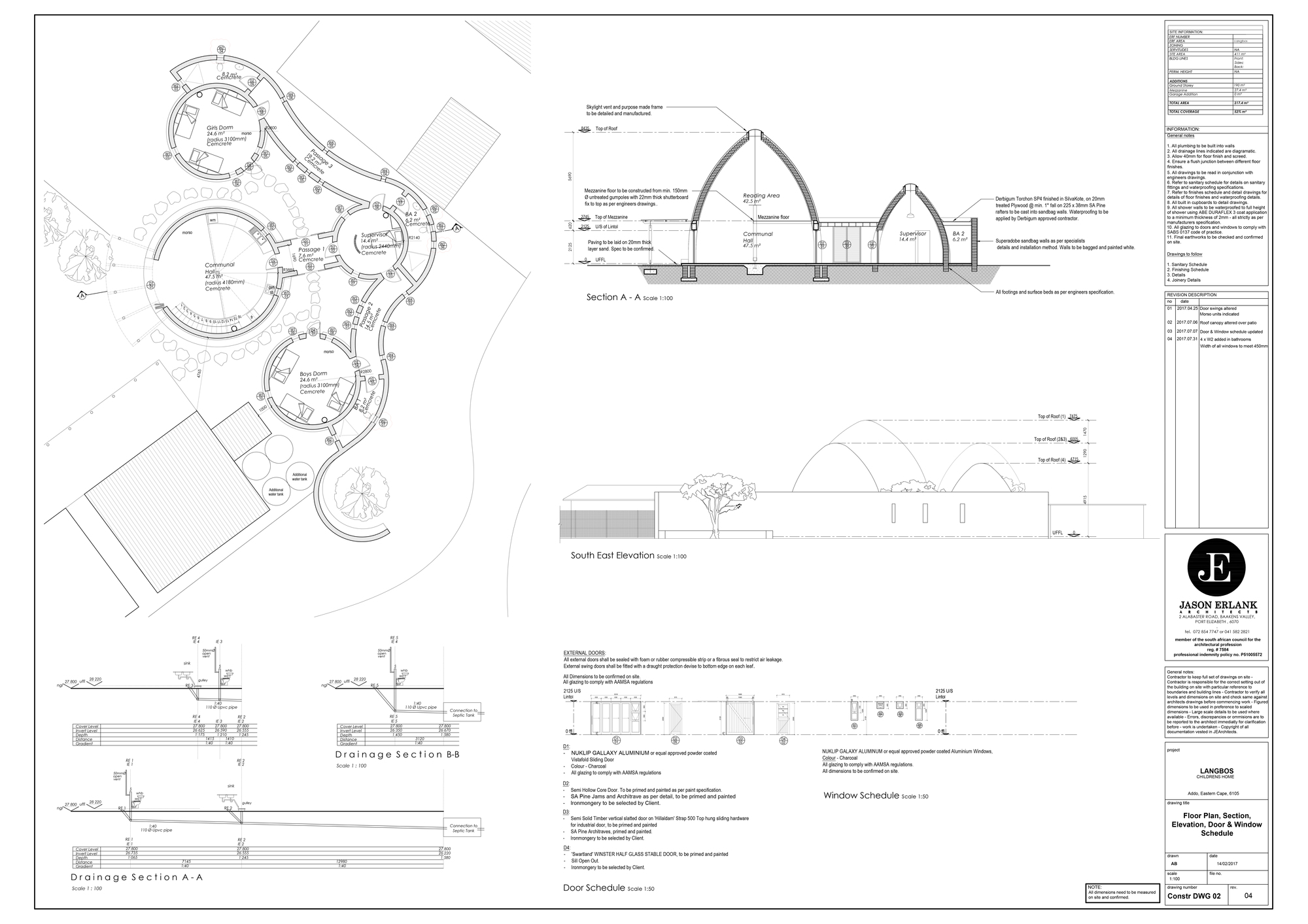 南非 Langbos 社区儿童中心 | 土筑多功能空间-29