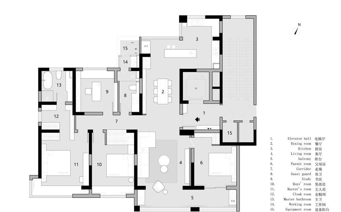 时光荏苒丨中国苏州丨几何空间设计事务所-48