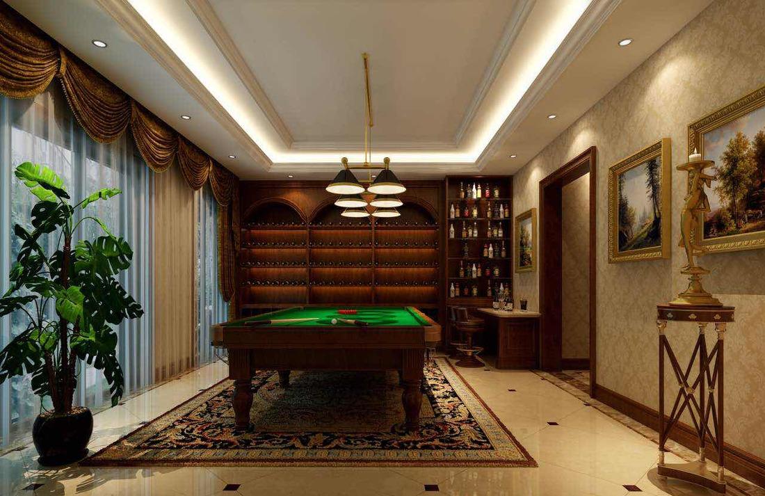 
经典美式别墅空间 -0