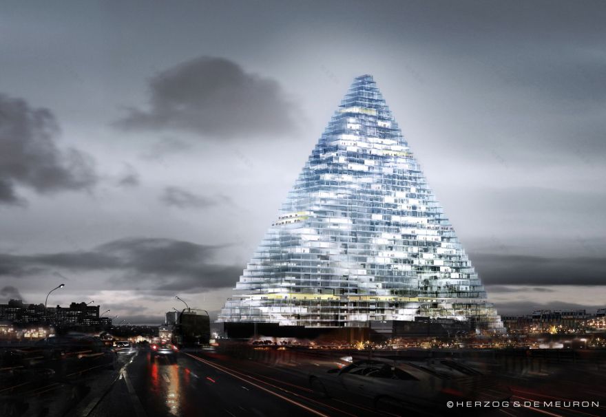 Tour Triangle(巴黎三角塔)丨法国巴黎丨瑞士Herzog & de Meuron工作室-0