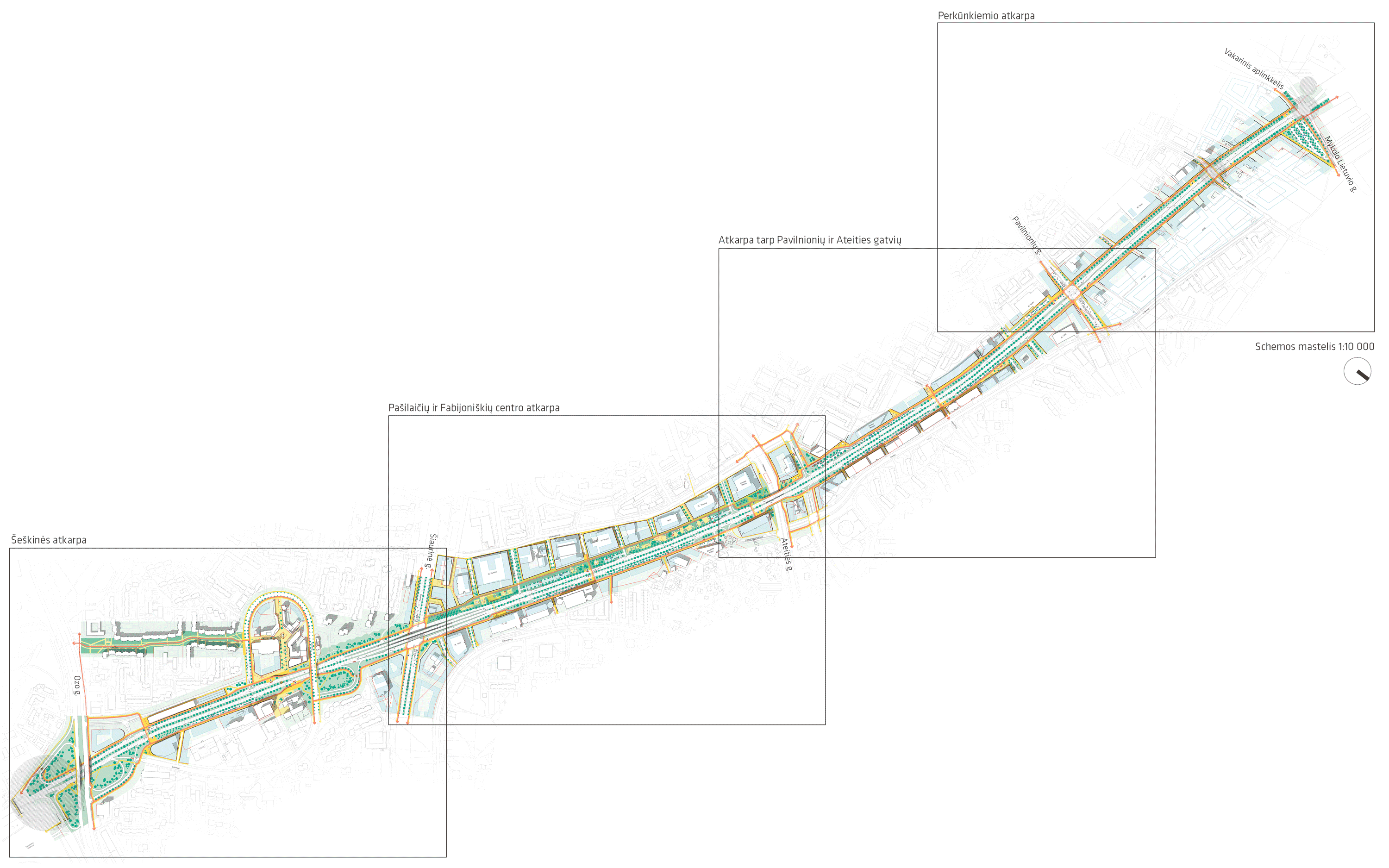 Ukmergės街道及公共区域愿景规划丨立陶宛维尔纽斯-11
