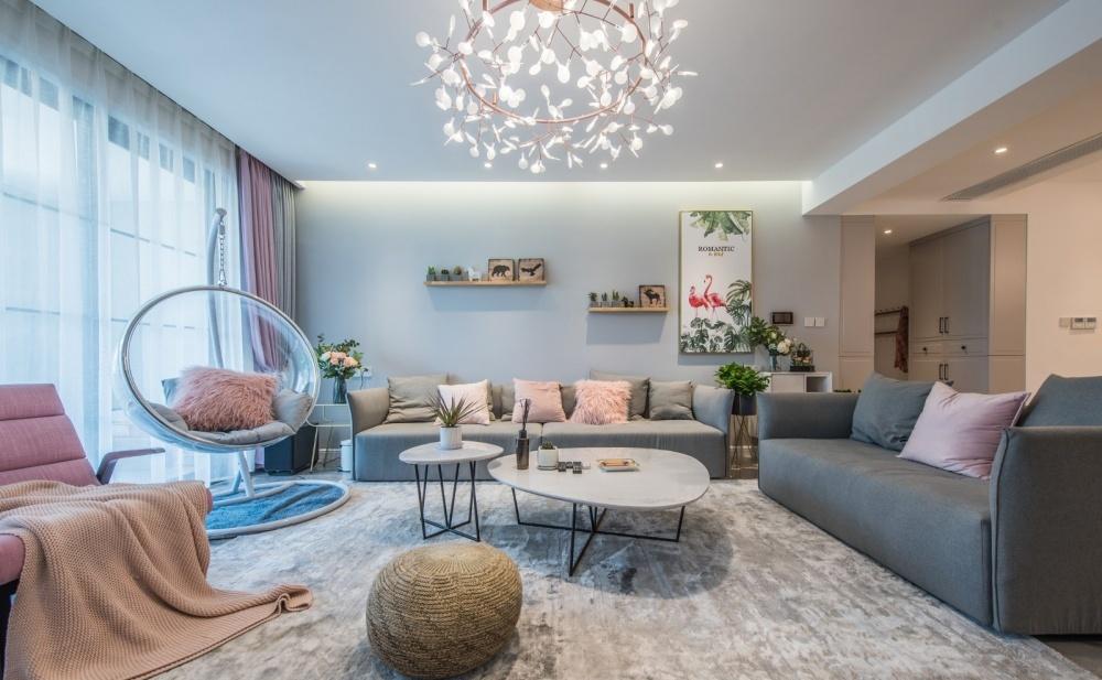 合肥迷屋设计 | 老宅翻新,优雅灰粉空间-0