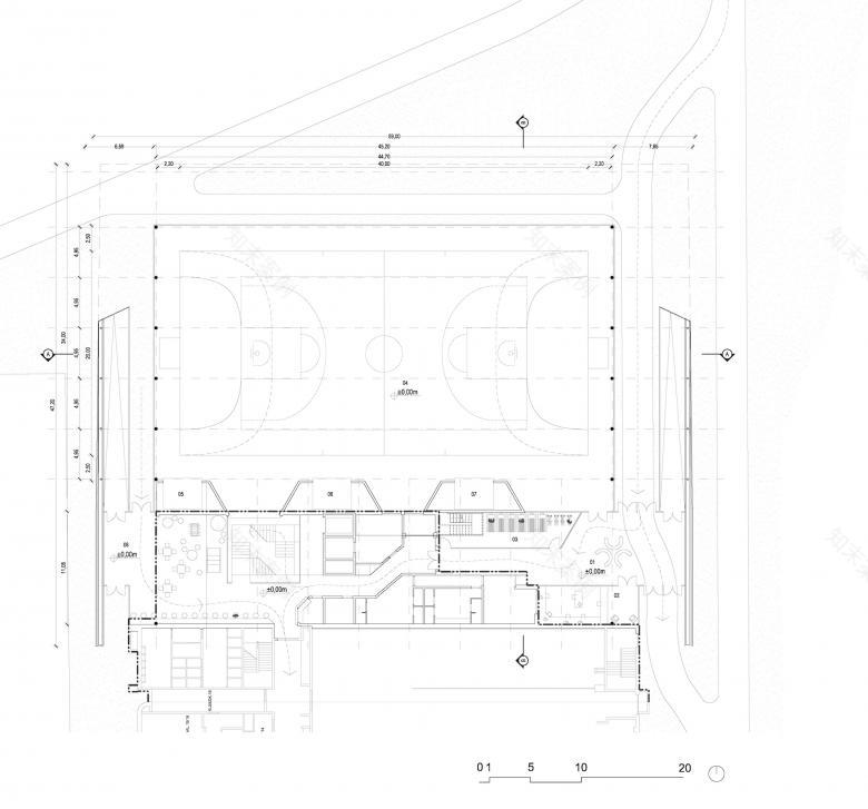 Sadar+Vuga丨Sports Hall Extension丨比利时-28