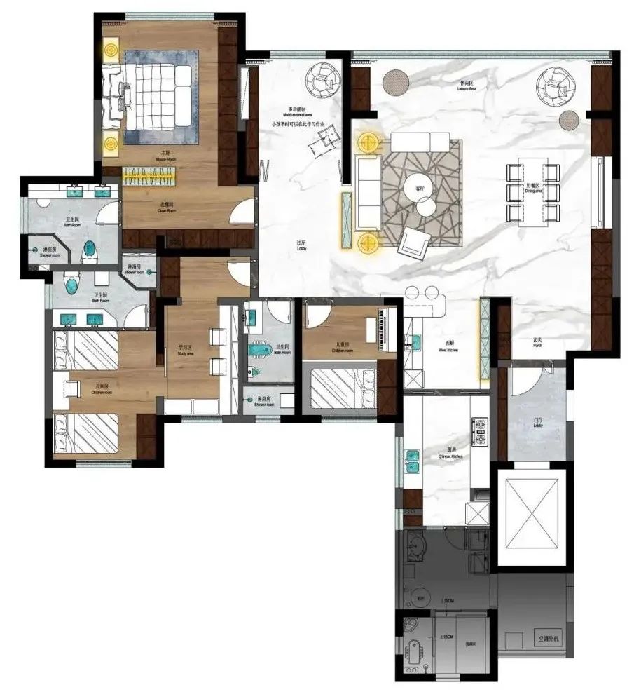 严谨而包容的美学,造出奢雅的空间丨穆兴旺-28