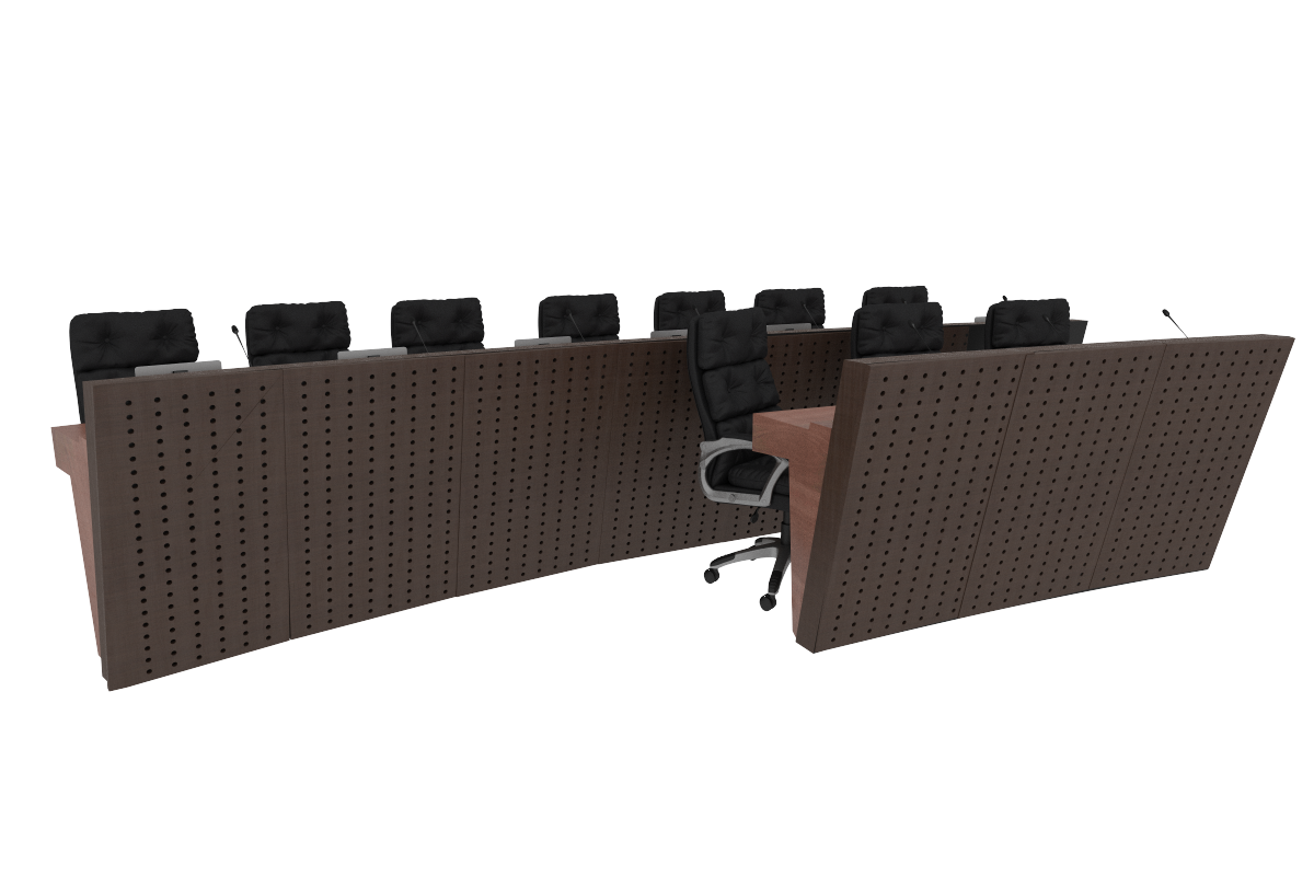 哥伦比亚国会椭圆形会议室室内设计丨MATIZZO-11