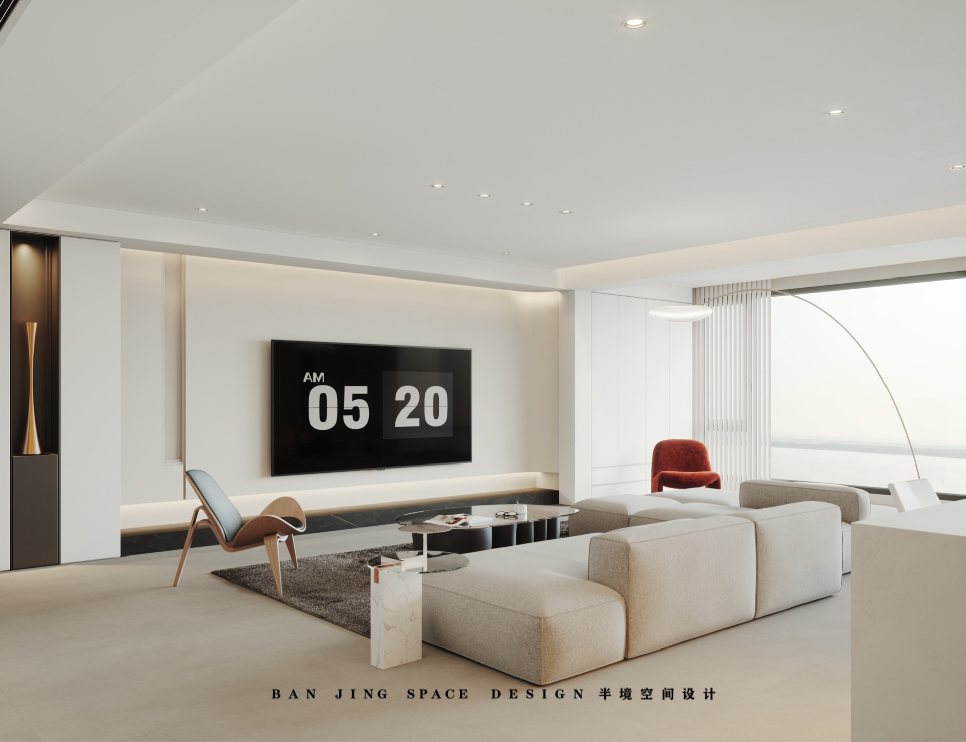 江山悦（精装改造）丨半境空间设计-4