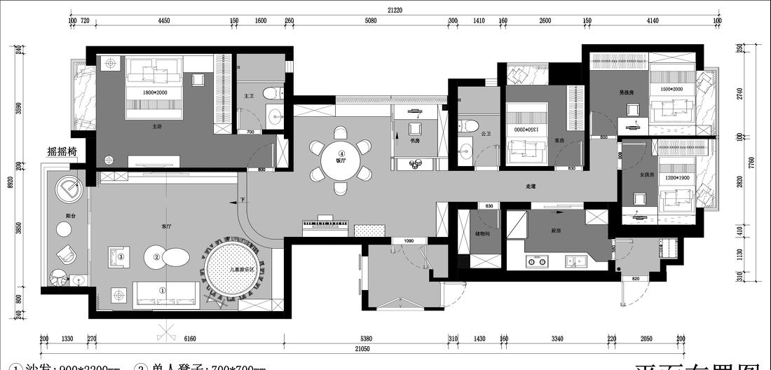 广州珠江新城 165㎡邹宅跃式设计丨中国广州-50