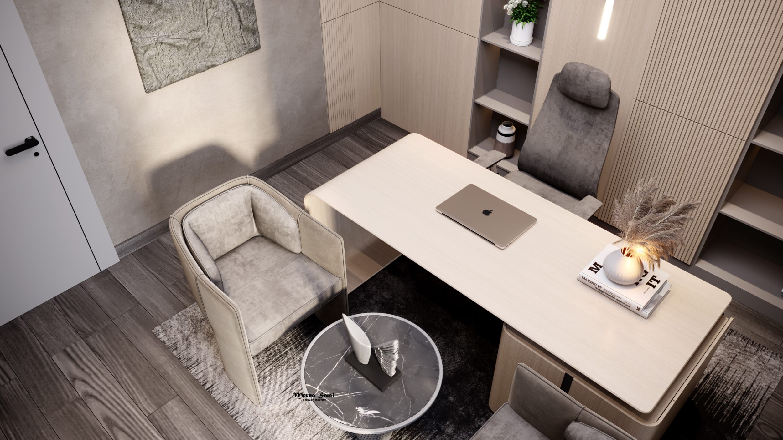 暗色调现代简约公寓丨M A S T E R-55