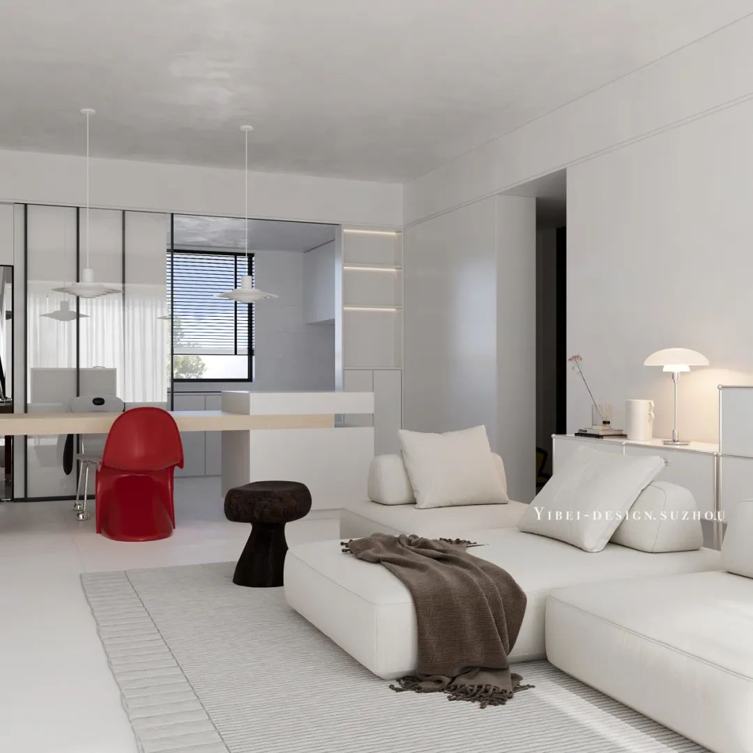 苏州“纯白梦境”家装设计丨中国苏州丨YIBEI DESIGN-9