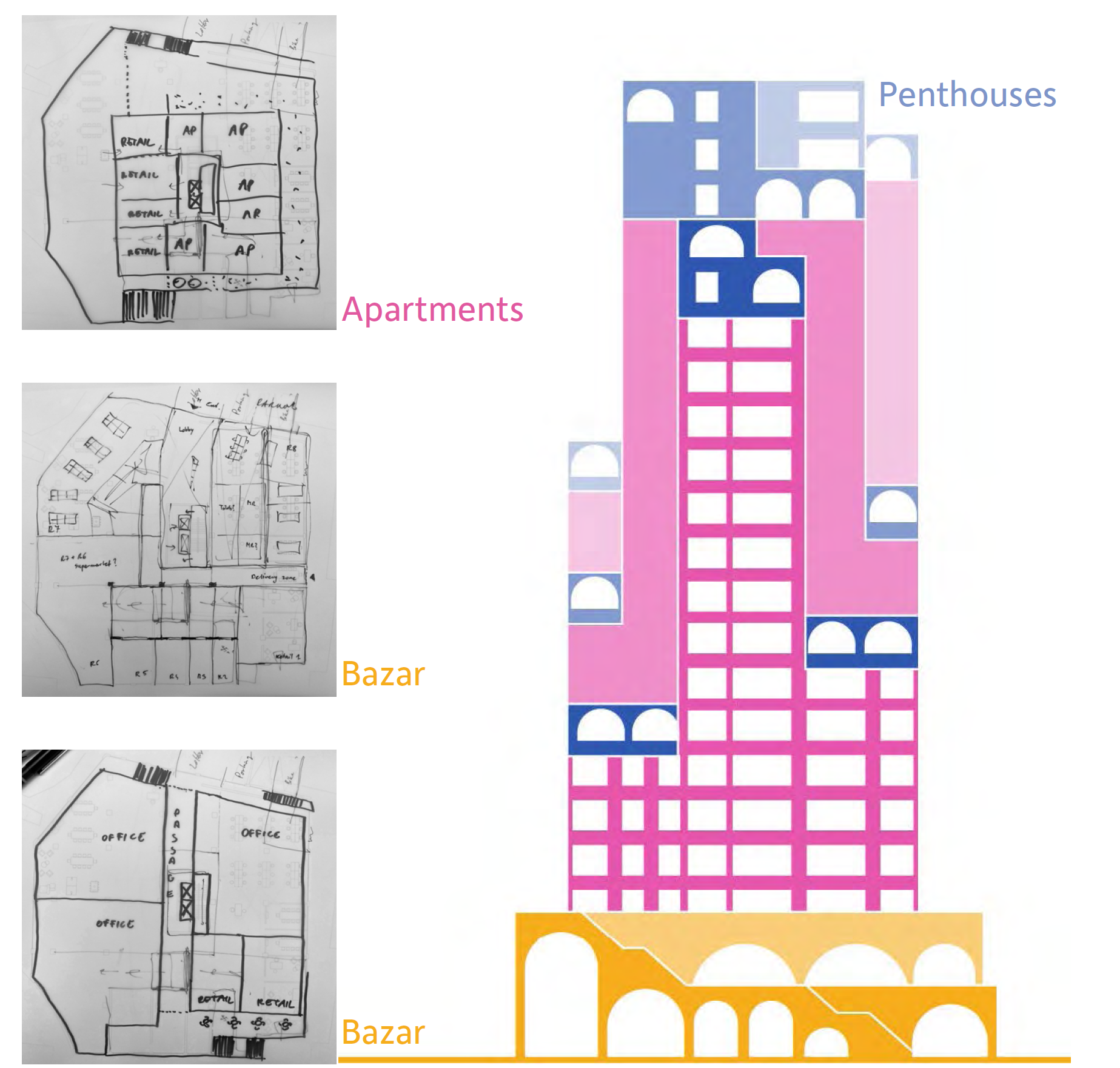 地拉那顶层公寓塔楼丨阿尔巴尼亚地拉那丨Ciyfoerster Architectural Design-9