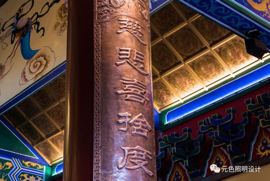 佛 · 光 | 道吾山护国兴华禅寺灯光改造-86