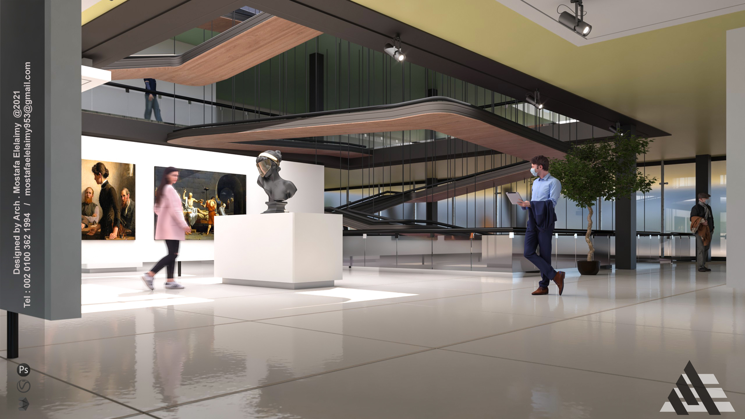 艺术博物馆丨Arch. MOSTAFA ELELAIMY-10