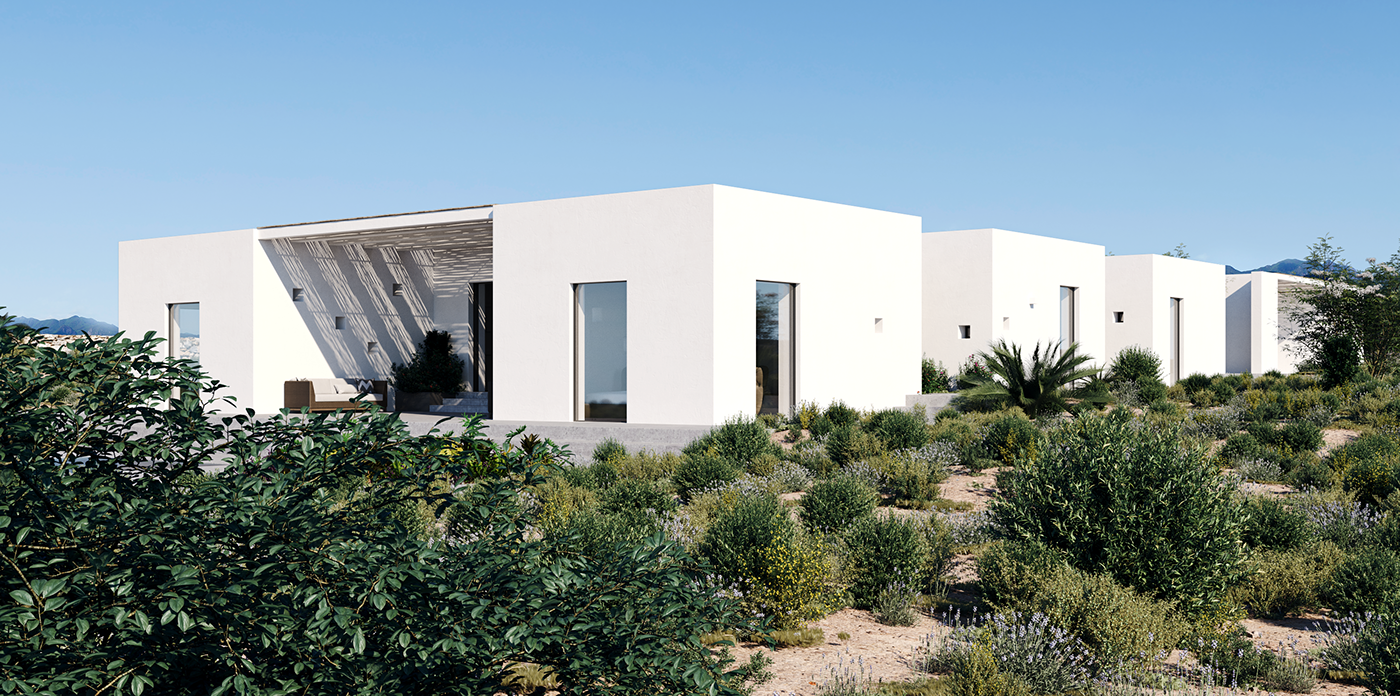 希腊 Paros 岛上的现代海景别墅-3