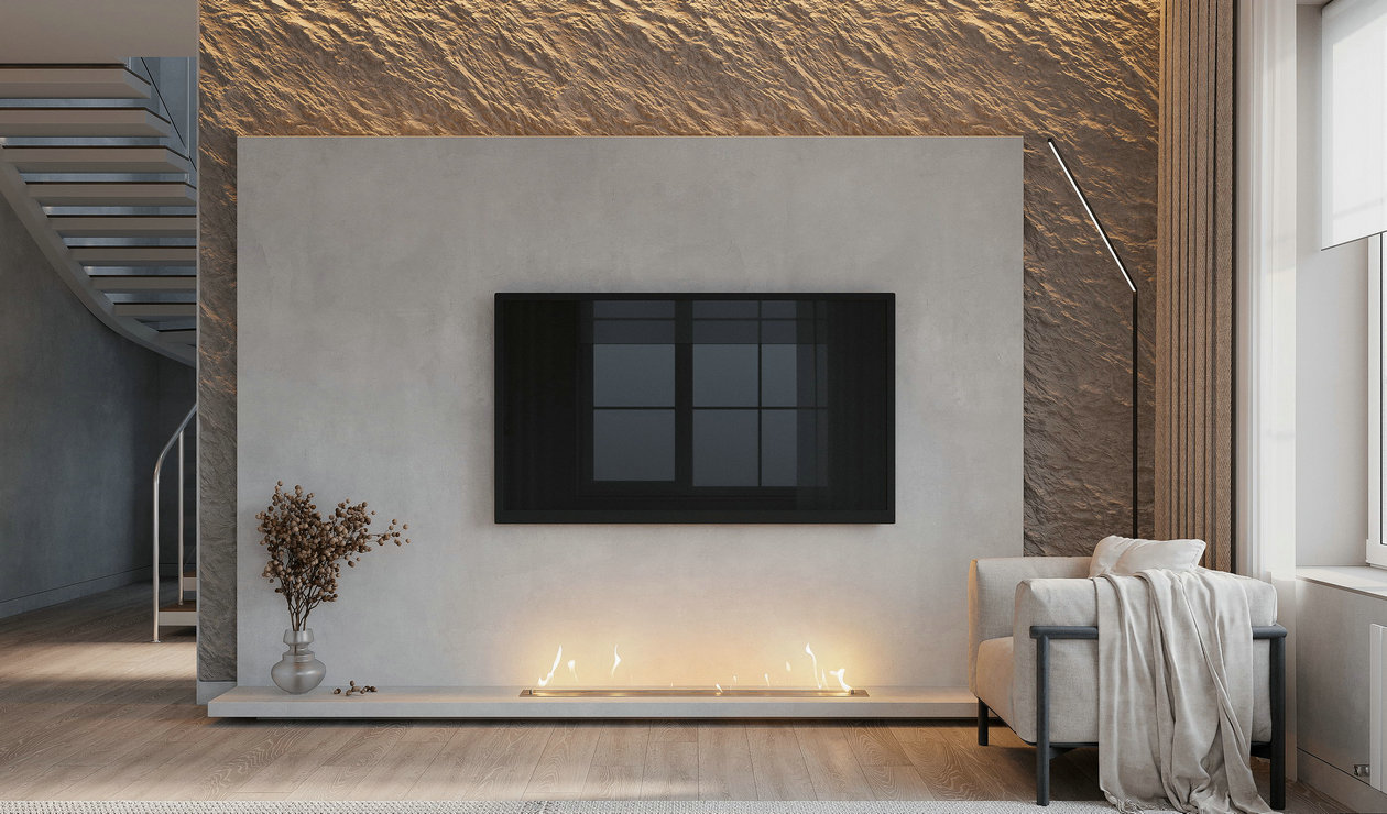 94㎡高级色系公寓设计-2