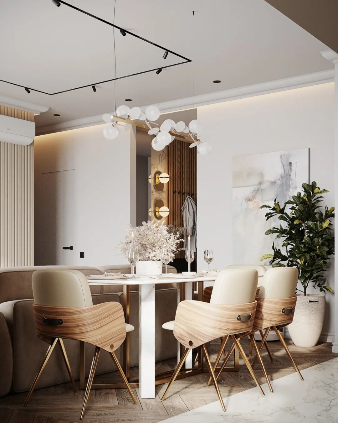 现代简约轻奢住宅丨BODES Studio-66