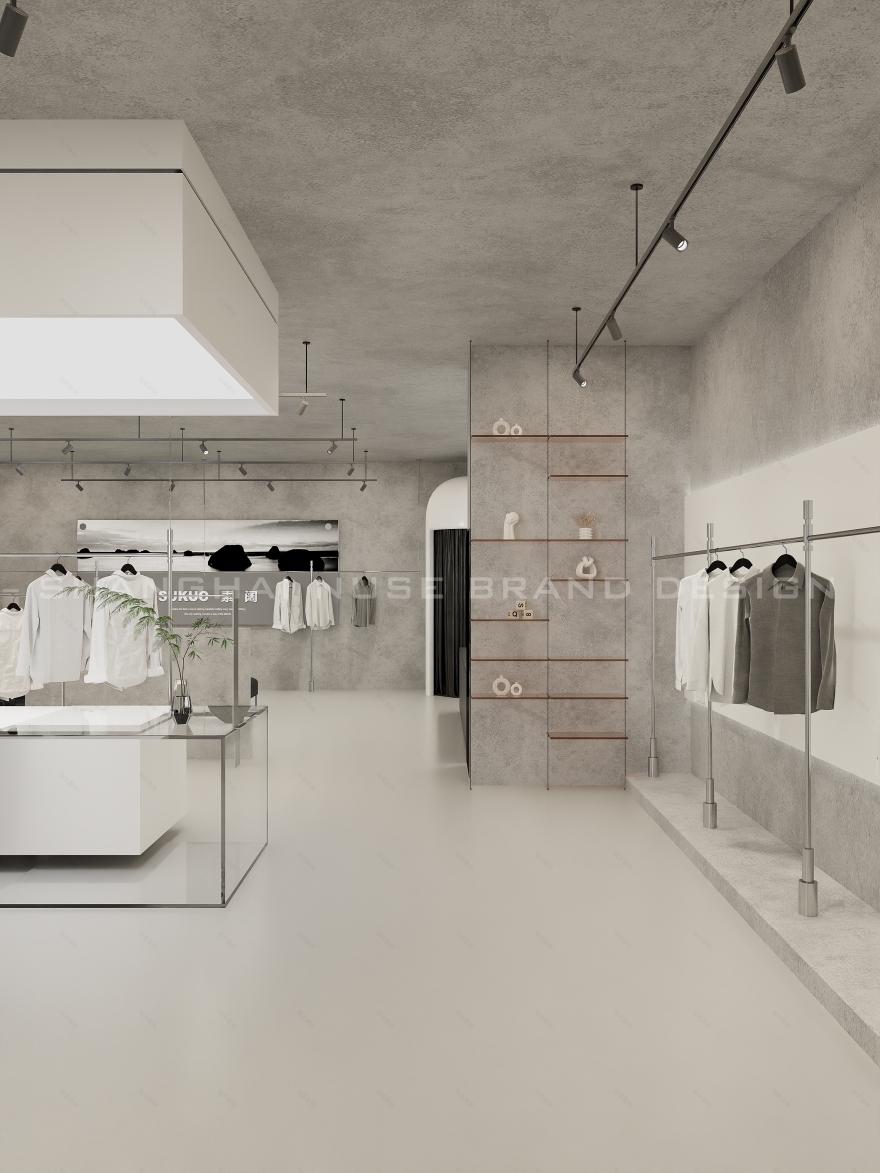 “素阔”男装店工业极简设计丨木村空间设计有限公司-38