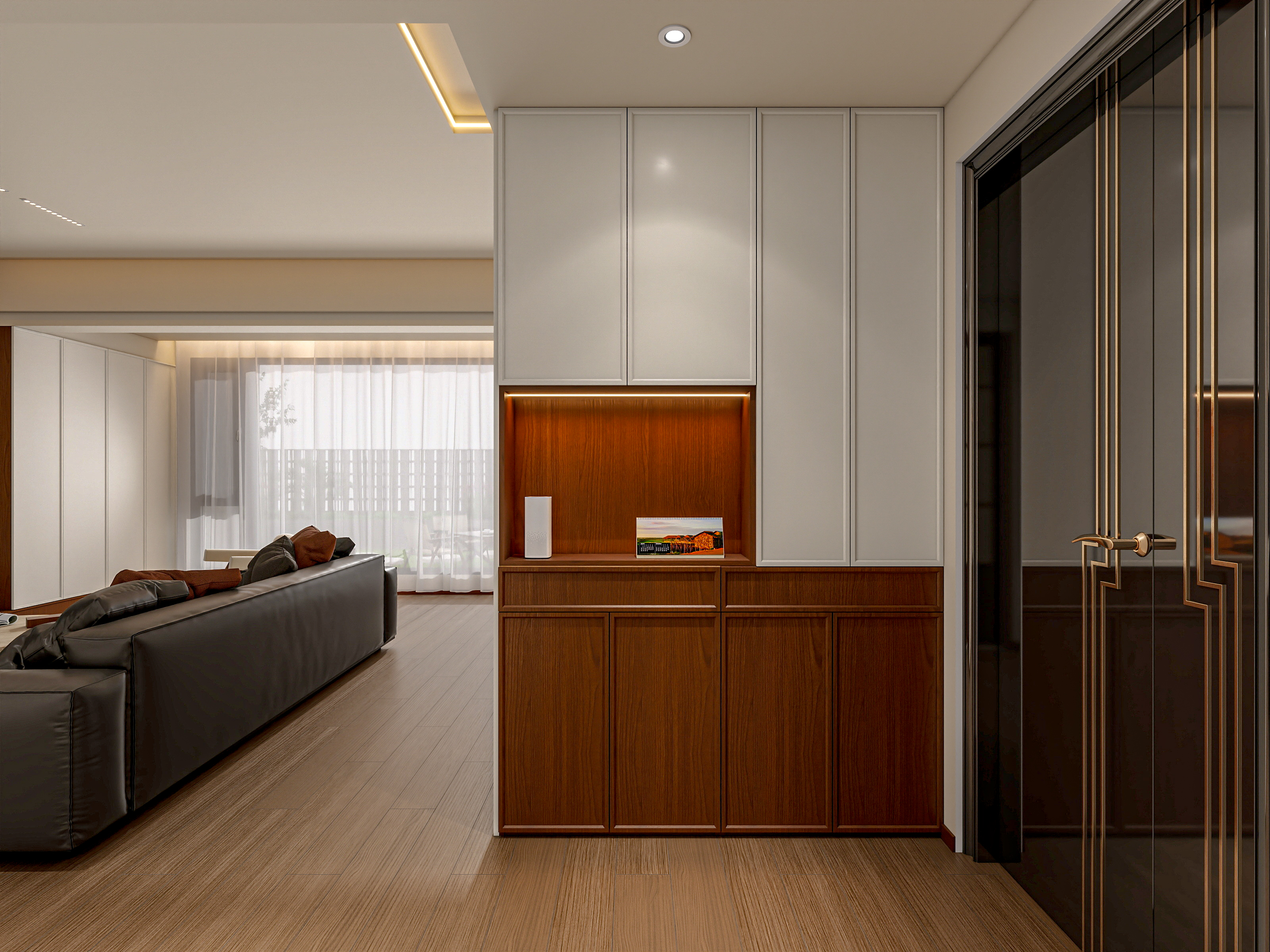 四川岳池雍合湾（180平方中古风三居室）-21