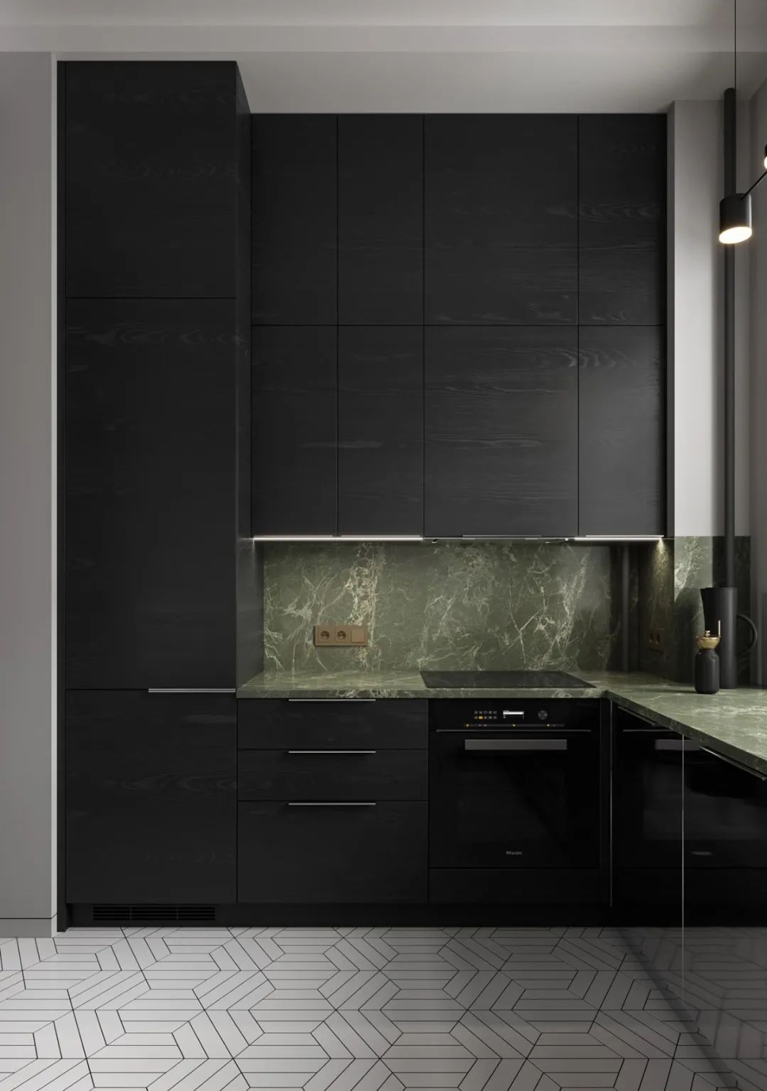 莫斯科 106㎡现代简约家居，融入苏联构成主义风格-39