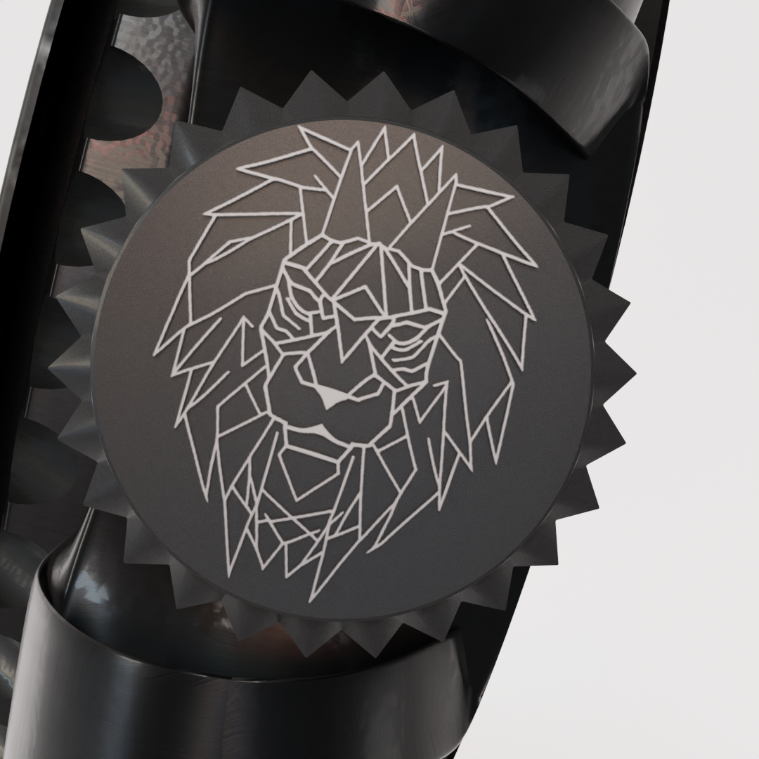 3D Wrist watch design 'Black Moon'-4