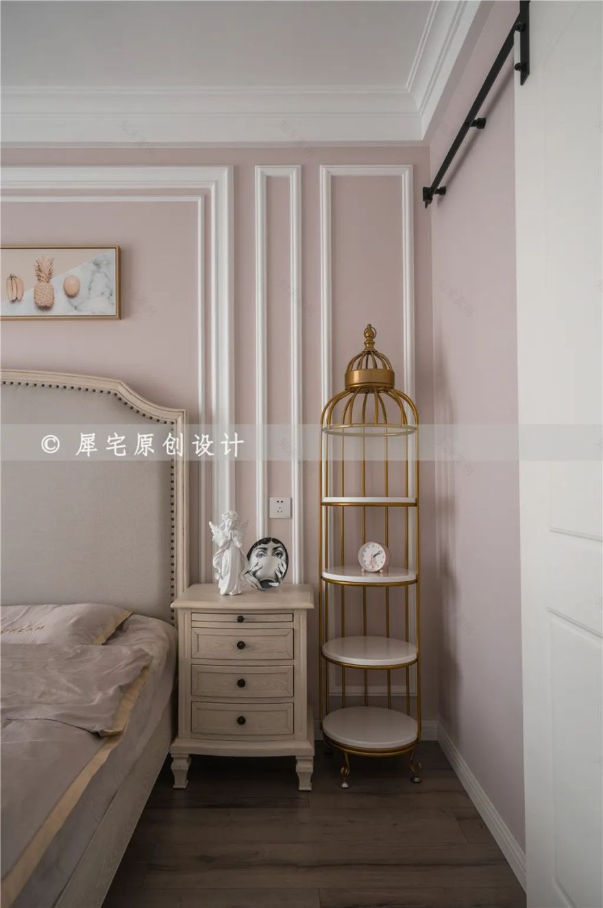 4 米挑高老房变身,60 平变 80 平,美式休闲宜居空间-54