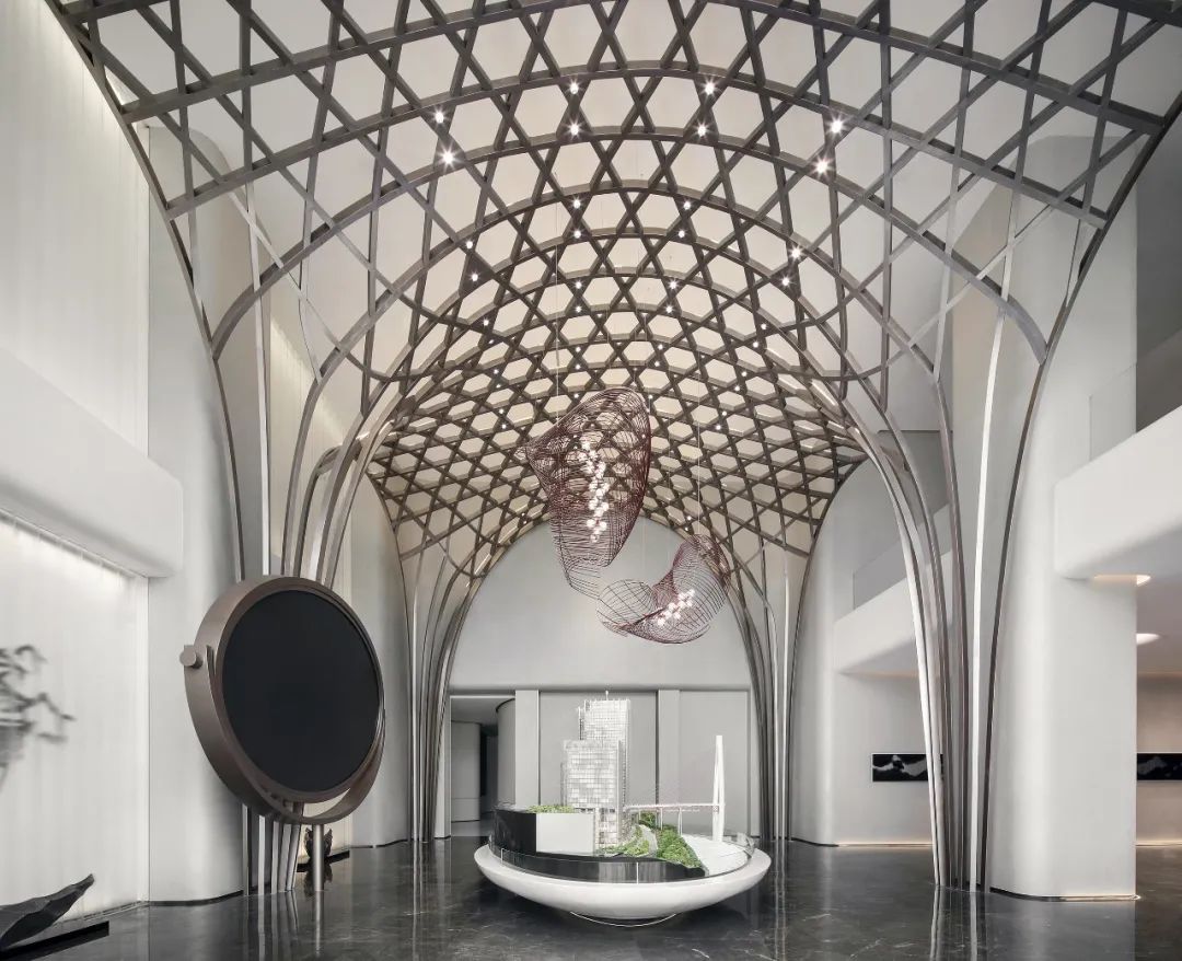 重庆世茂千厮门售楼处 | 山城文化与现代设计的完美融合-13