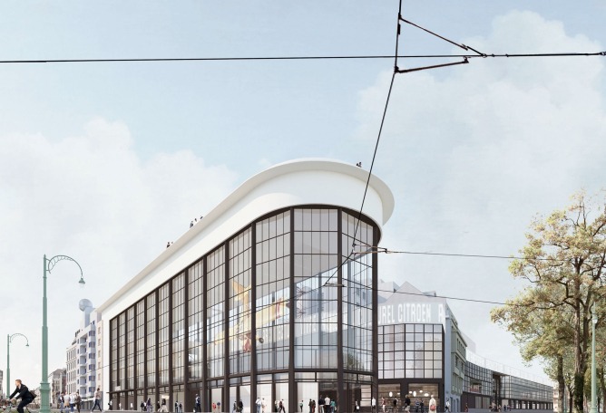 KANAL  Centre Pompidou（从旧雪铁龙工厂改造而来）丨比利时-15