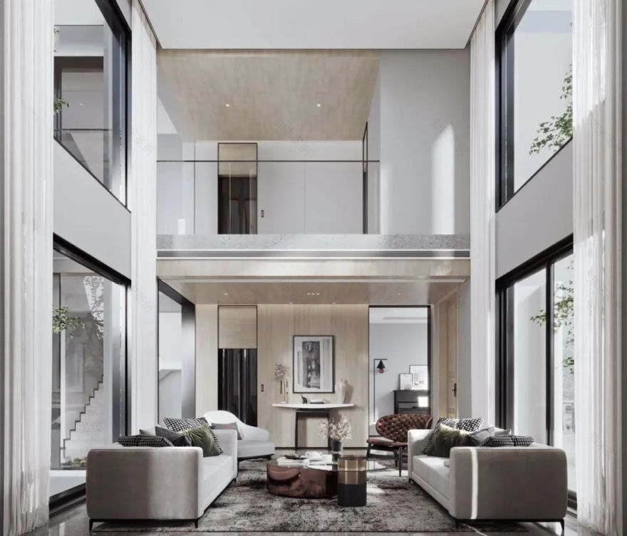 金科·九曲河新中式禅意家居丨彭华设计团队-31