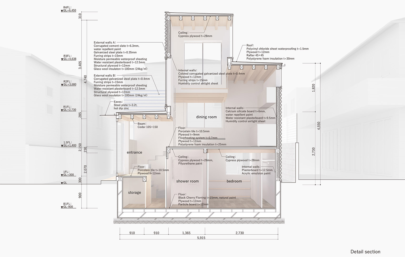 东京之家丨日本东京丨UNEMORI ARCHITECTS 事务所-42