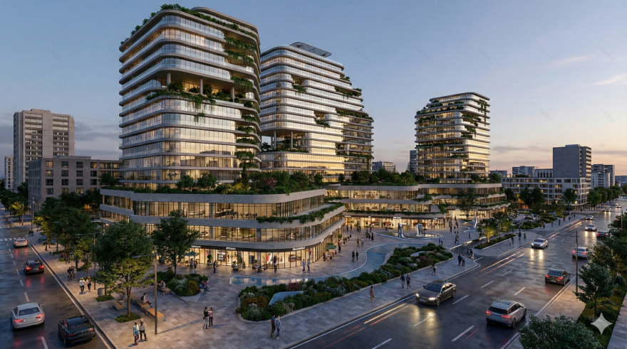 MIXED USE TOWERS CONCEPT(混合用途塔楼概念)丨埃及开罗丨Abdelrahman Khaled-15