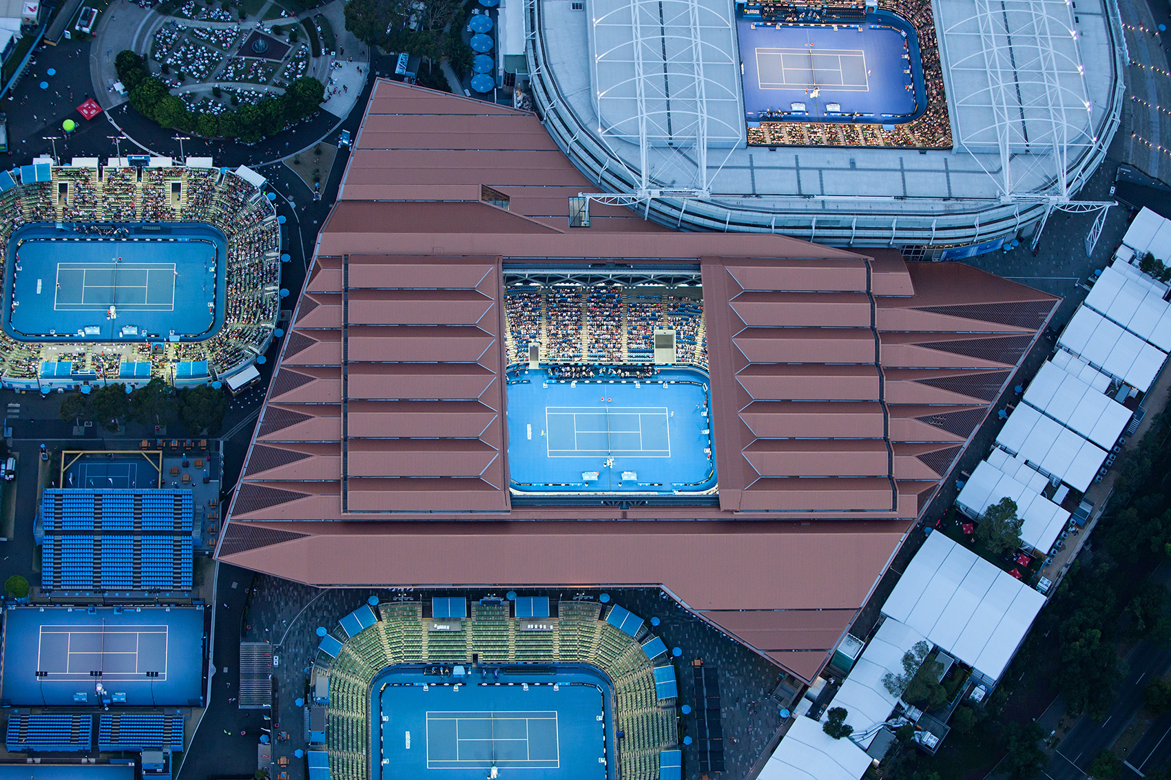 玛格丽特·考特球场丨澳大利亚墨尔本丨POPULOUS(博普乐思)-12