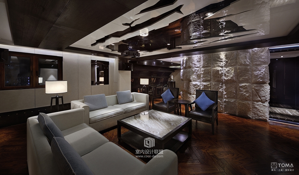 唐玛设计：君越茶馆设计-16