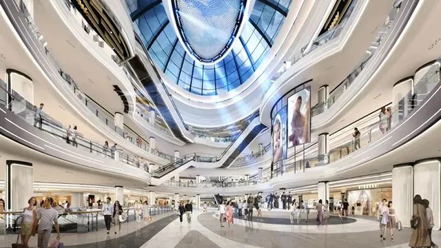 麒麟荔枝广场：以都市港湾形态为商业空间设计语言-10