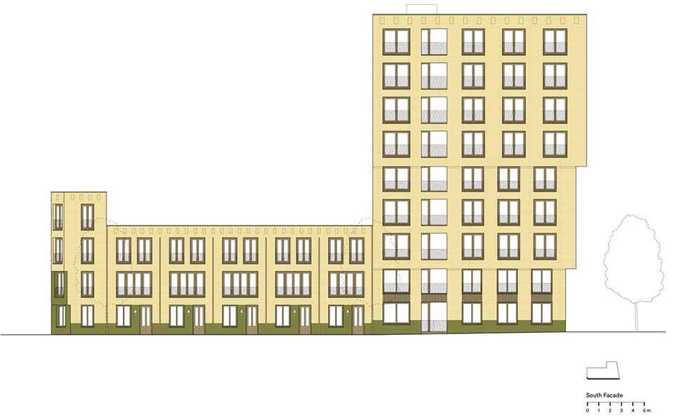 De Hartenrust住宅楼丨荷兰鹿特丹丨van Bergen Kolpa Architects-94