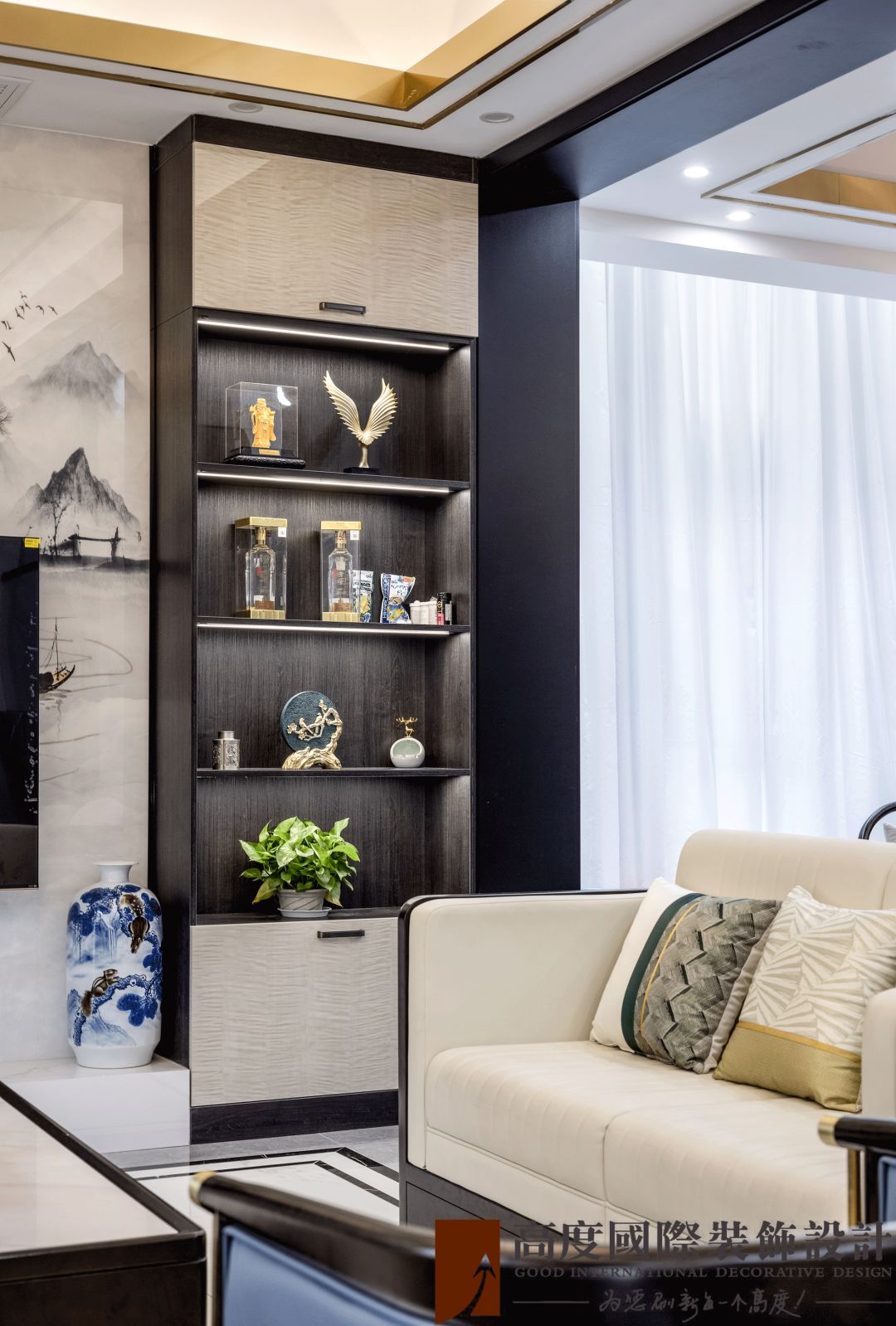 新中式雅宅丨中国武汉丨高度国际装饰设计集团武汉公司-43