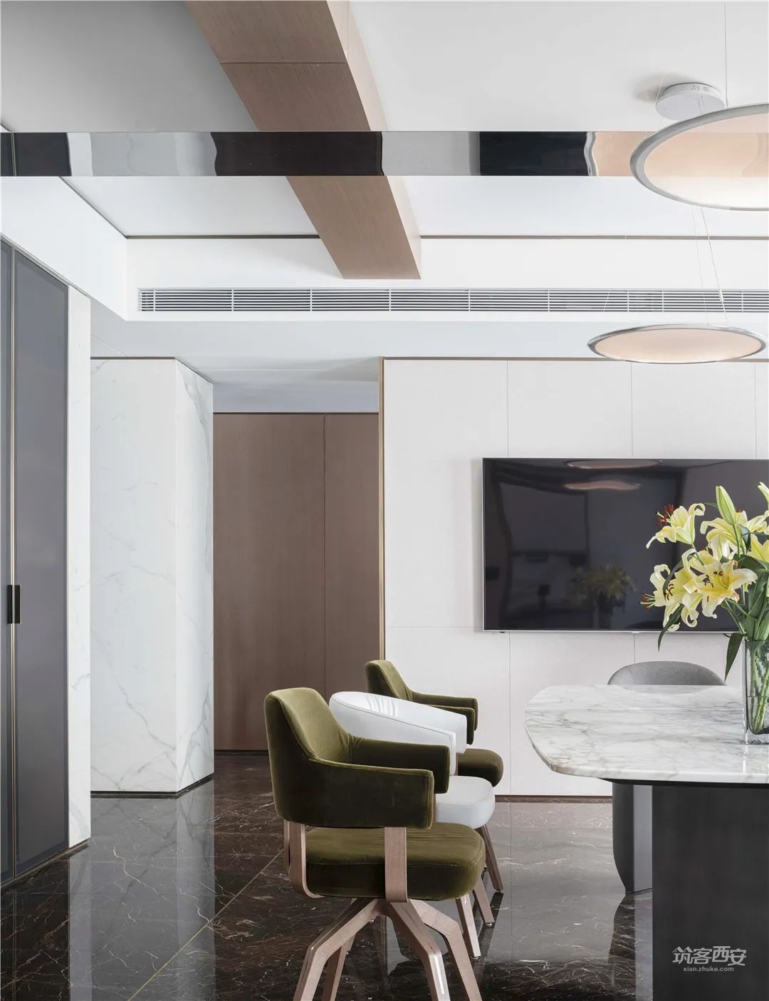 M宅素以为绚丨中国西安丨白贲空间设计-46